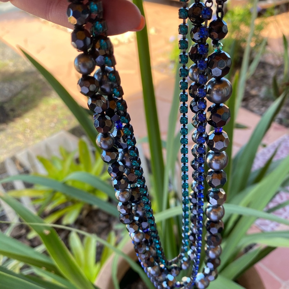 💚💙  Corolle Necklace 💙💚